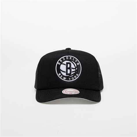 Caps Mitchell & Ness NBA Evergreen Nets Trucker Cap Black (HT8032 ...