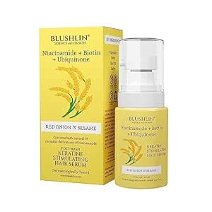 Buy BLUSHLIN Niacinamide Hair Serum for Repairing Damaged Hair & Frizz ...