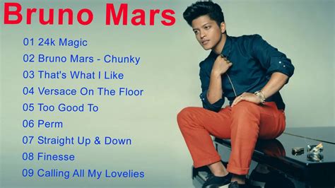 Bruno Mars All Songs 2017 || Bruno Mars Greatest Hits Playlist [Music ...