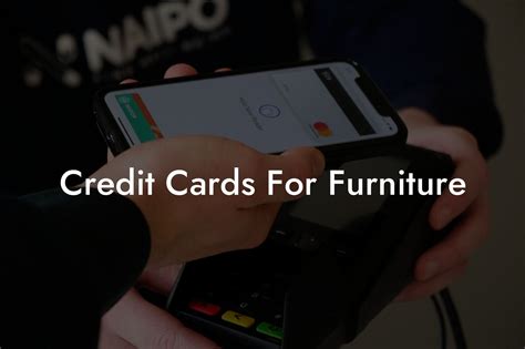 Credit Cards For Furniture - Flik Eco