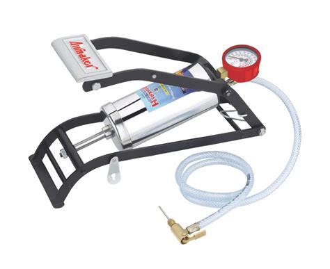Airmaker SB001 Steel Chrome Plated Air Foot Pump| Air Pump for Car or ...