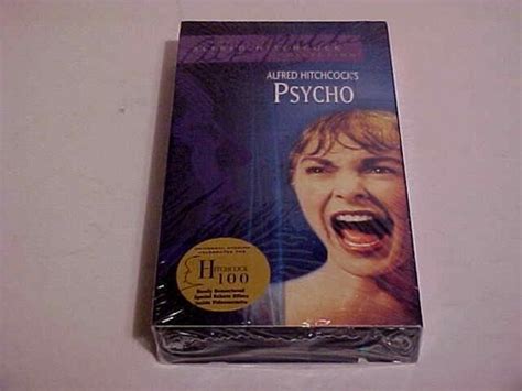 Alfred Hitchcock's Psycho VHS - New Sealed 1960 India | Ubuy
