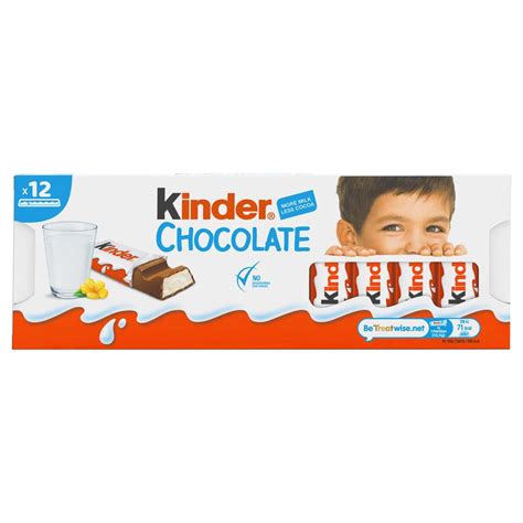 Kinder Chocolate Snack Bars 12pk | Chocolate Bars | B&M Stores