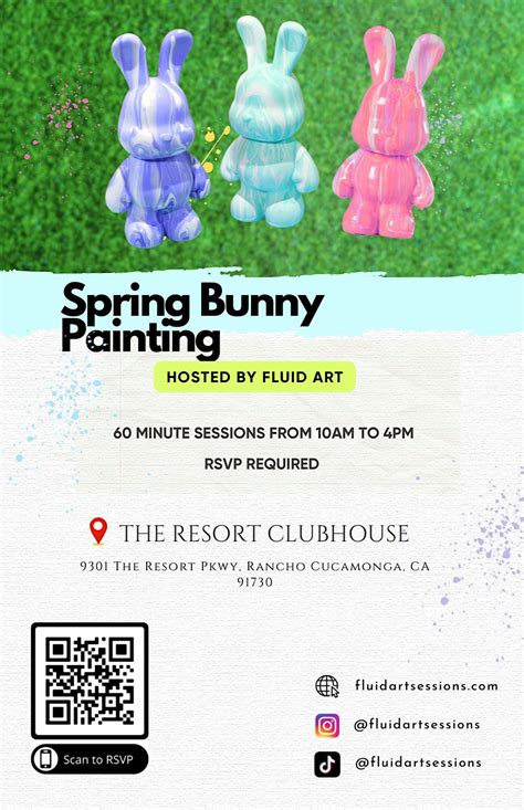 FLUID BUNNY SPRING POP-UP, The Resort, Rancho Cucamonga, 6 April 2024 ...