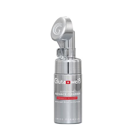 Glutaweiß Glutathione Radiance Cleanser, Enhanced Recovery, Intense ...