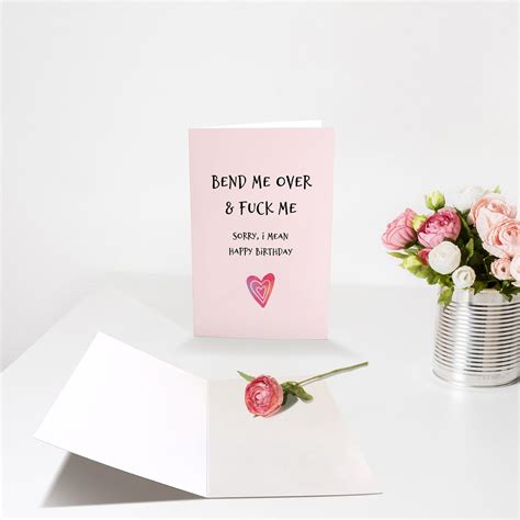 Snapklik.com : Dirty Birthday Card For Husband Boyfriend, Rude Husband ...