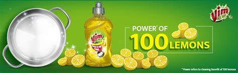 Vim Dishwash Gel - Lemon - 1.5 L : Amazon.in: Health & Personal Care