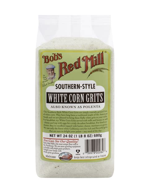 Buy Bob's Red Mill, Southern Style White Corn Grits, 24 Oz Online at ...