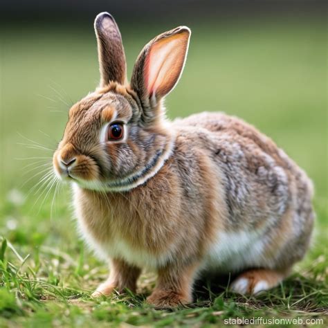 Stable Diffusion Rabbit 的图像结果