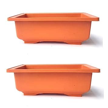 Green Paradise® Bonsai Pots rectangle 22.90 cm (L) x 16.50cm (W) x 8.30 ...