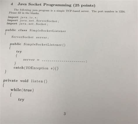 Socket in Java Programming Questions 的图像结果