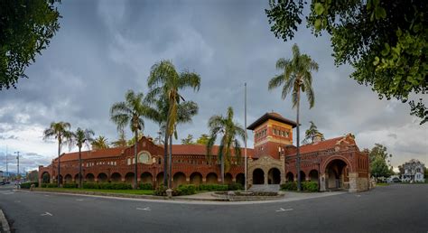 Panorama of A K Smiley Public Library Building, Redlands, USA · Free ...