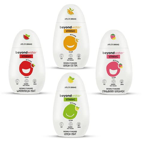 BEYOND WATER - (Pack Of 4 X 20 Servings) Water Enhancers|Shark Tank ...