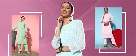 Creating Dreamy and Pretty Chic Looks with Cotton Kurta Sets for Women