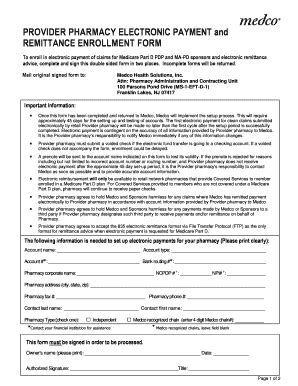 Fillable Online medco pdf form Fax Email Print - pdfFiller