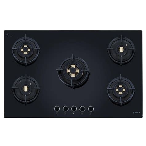 Buy Elica DFS FB MFC 5B 90 FFD 5 Burners Hob, Black Glass at Reliance ...
