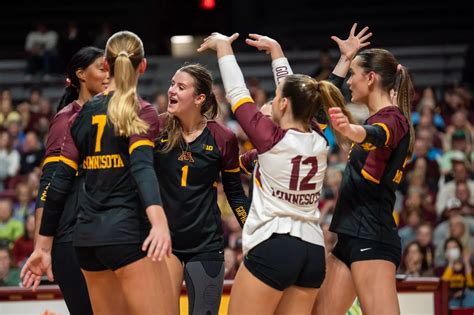 Minnesota Volleyball Gophers Release 2025 Non-Conference Schedule - The ...