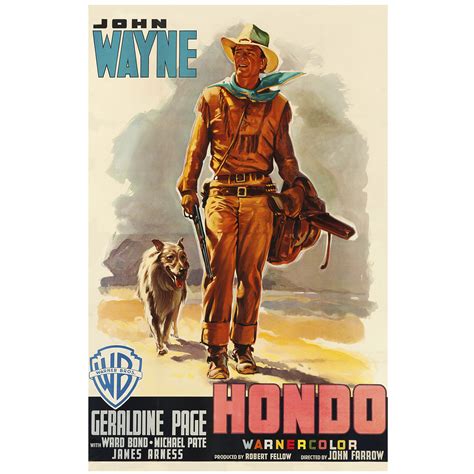 John Wayne Hondo Poster