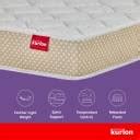 KURLON BOND PLUS 6 inch King Bonded Foam Mattress Price in India - Buy ...