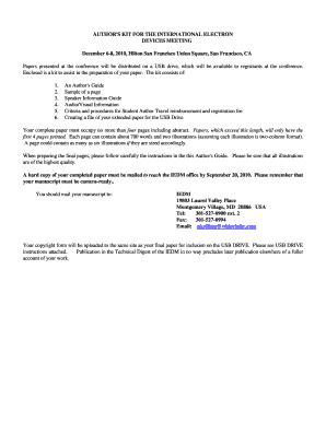 Fillable Online December 6-8, 2010, Hilton San Francisco Union Square ...