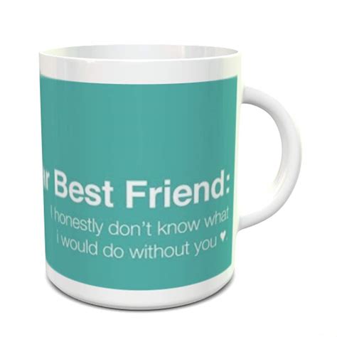 Buy HAINE Best Friend Printed Mug for Gift Milk Mug Coffee Mug, (White ...