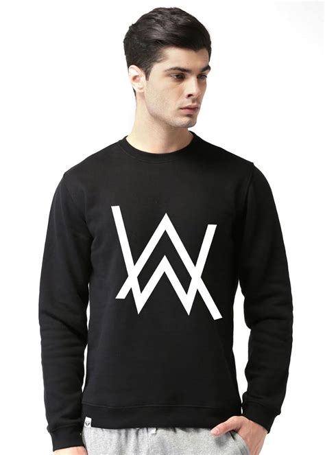 Get Alan Walker Graphic Black Sweatshirt at ₹ 999 | LBB Shop