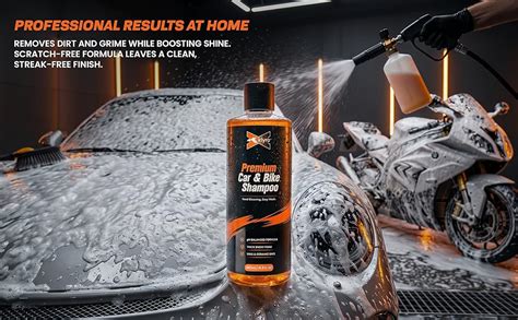 KLYRO Premium Car & Bike Shampoo Thick Snow Foam Car Wash pH Balanced ...