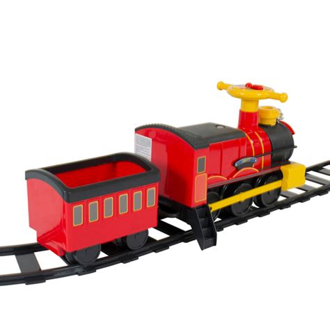 Rollplay Steam Train & Track 6V Electric Ride On | The Entertainer