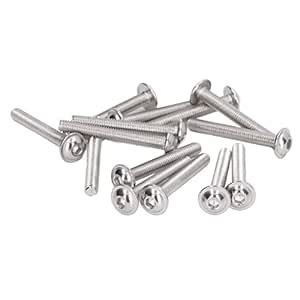 NEE Flanged Button Head Screws Kit, Firm Buttons Heads Socket Caps ...
