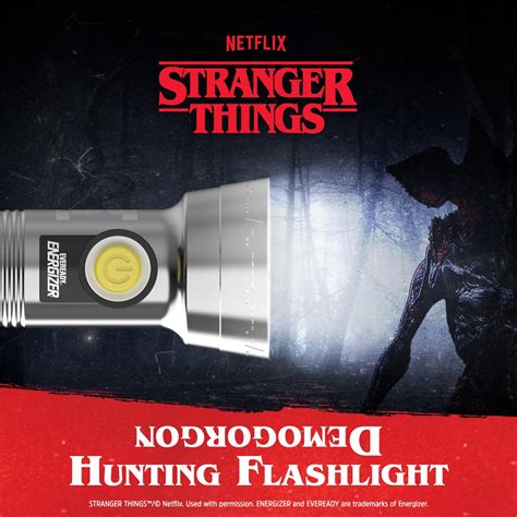 Buy Energizer Stranger Things Demogorgon Hunting LED Flashlight ...