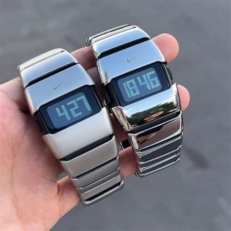 D Line Digital Sport Y2k Style Wrist Watch Swoosh Inspired By Nike ...