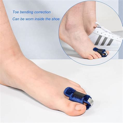 Hammer Toe Straightener - Ergonomic Toe Fixation Corrector for Fracture Recovery - Breathable ...