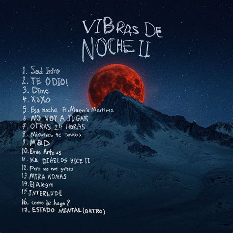 Eslabon Armado 🔗 | VIBRAS DE NOCHE II 💔💿 MARCH 13 🌕 ️‍🩹 | Instagram