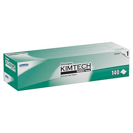 Kimtech Delicate Equipment Wiping Cloth, White, Lint Free and Anti ...