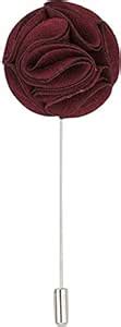 Buy Dapper Homme Maroon Metal Brooch for Men at Amazon.in