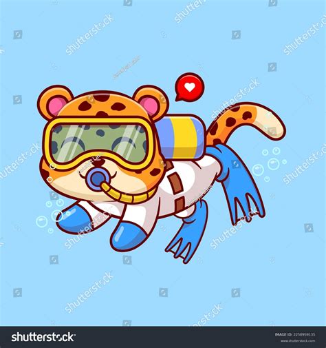 Scuba Diver Cartoon Clipart Cats