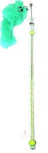 Emily Pets Feather Teaser Interactive Stick Toy for Cat and Kitten Cat ...