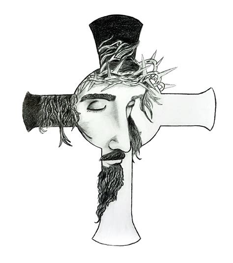 jesus on the cross pencil drawing Drawings of jesus on the cross ...