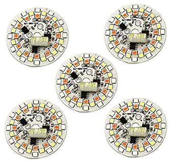 Buy ESPtronics (10 Pcs) Multicolors B22d DOB (Direct On Board) 7 Color ...