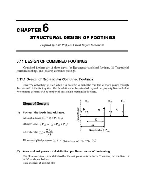 Image result for Combined Footing Design Example PDF
