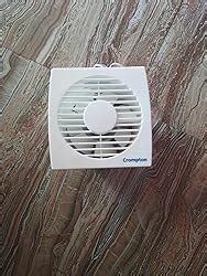 Crompton Axial Air High-Speed Plastic Exhaust/Ventilation Fan (150 mm/6 ...