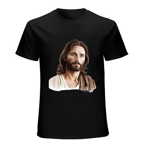 Jesus Christ T-Shirt Men's Sacred and Inspirational Graphic Tee ...