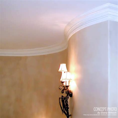 Ekena Millwork 11/16-in x 11/16-in x 12-ft Modern Unfinished Resin ...