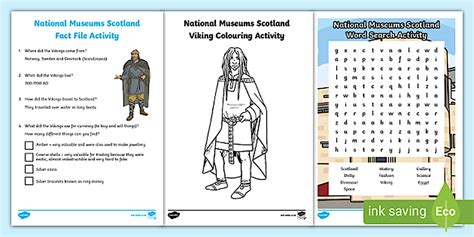National Museums Scotland Activity Pack for Children
