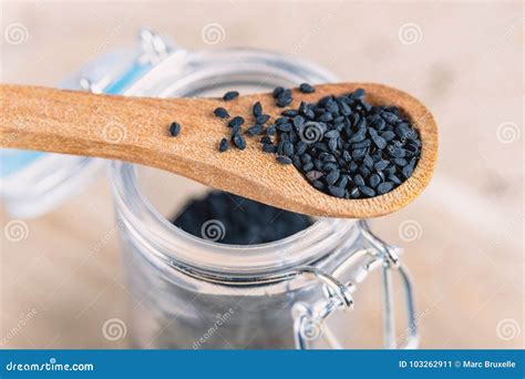 Black Cumin seeds kalonji stock image. Image of healthy - 103262911
