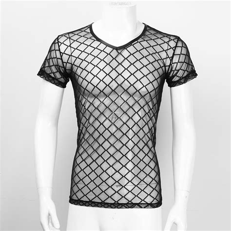 Sissy Mens Lingerie Mesh See-through Fishnet Top | Ubuy India