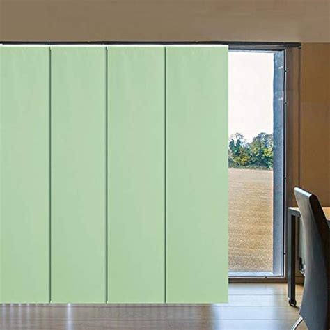 LETAU Cordless Sliding Panels Track Blinds, 100% India | Ubuy