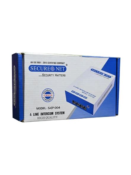 4 LINE INTERCOM - | RAVIRAJ Technologies