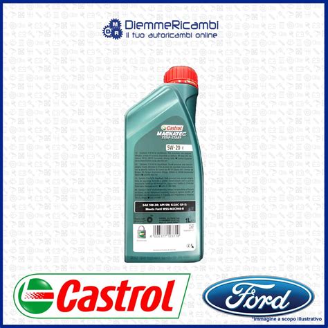 6 LITRI OLIO MOTORE CASTROL MAGNATEC STOP-START 5w20 E - Ford Start ...