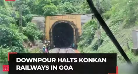 Train services affected on Konkan Railways route in Goa’s Prenem amid ...